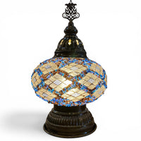 7” Turkish Table Lamp Purple