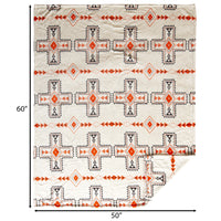 Wrangler Plush Travel Blanket