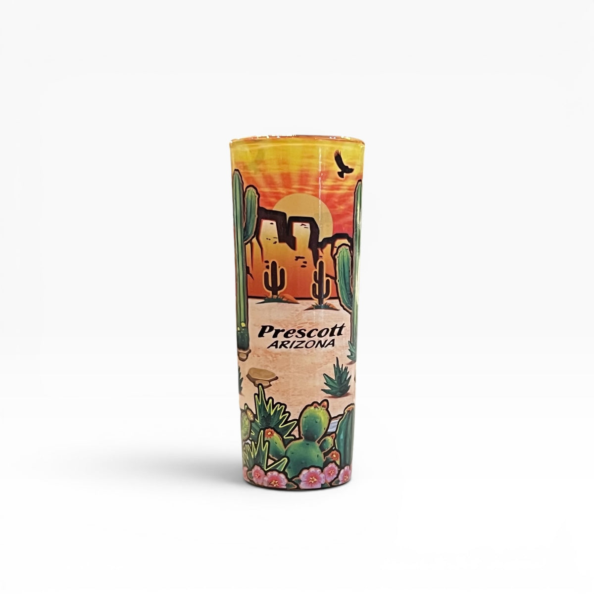 Prescott Arizona Desert Shot Glass