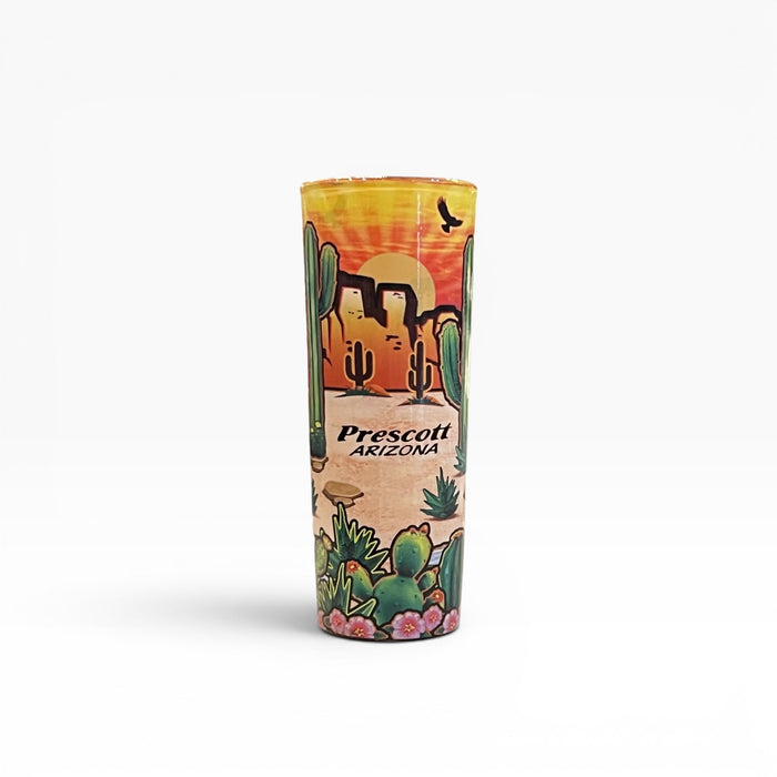 Prescott Arizona Desert Shot Glass