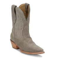 Women’s Tony Lama Lea Suede Bootie - Ash