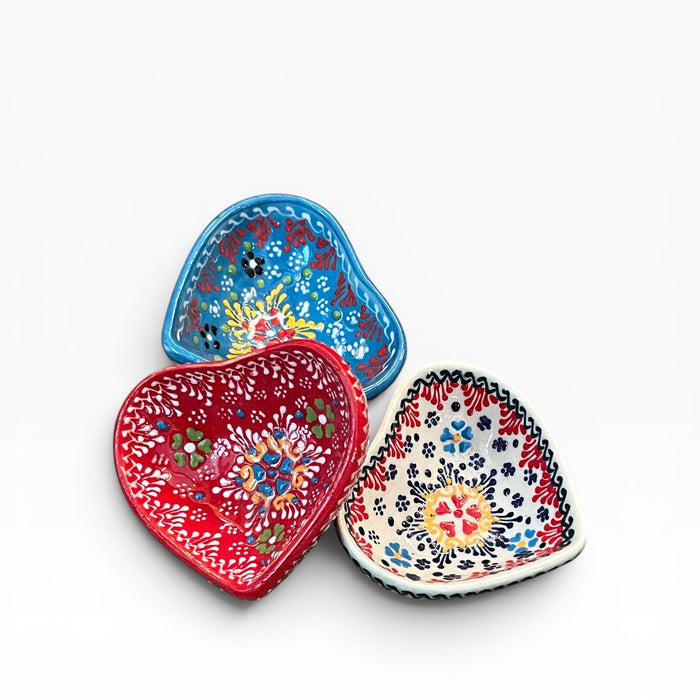 Handmade Turkish  3" Heart Dish
