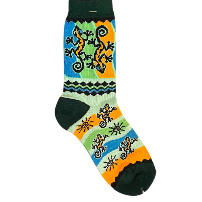 Green Gecko Socks