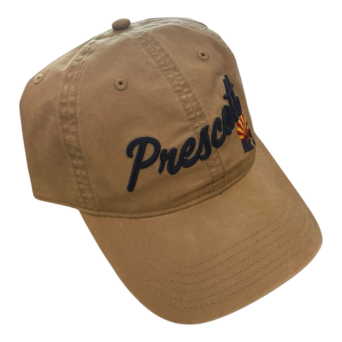 Khaki State Flag W/Prescott Hat