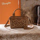 Wrangler Embroidered Swirl Mini Satchel/ Crossbody