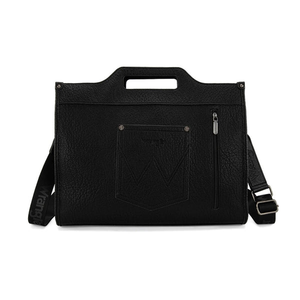 Wrangler Genuine Cowhide Carry-All Cowhide Large Crossbody