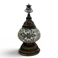 3” White Turkish Table Lamp
