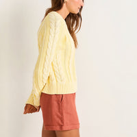 Women's Pendleton Cotton Cable Sweater
