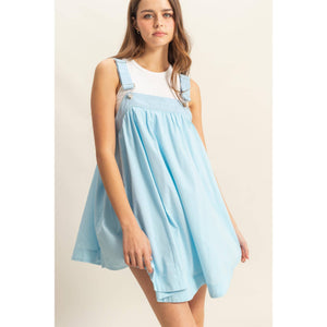 Overall Mini Dress