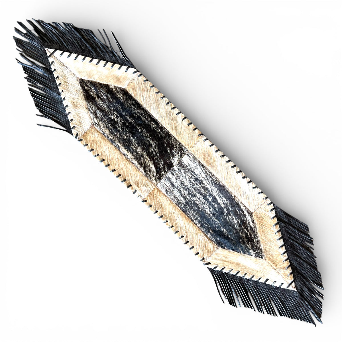 Small Cowhide Table Runners - Plain