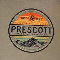 Infantry Mountains Sun Coil Prescott Arizona T-Shirt