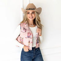 Women’s Thunderbird Boots Cate Vest - Rose