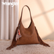 Wrangler Fringe Floral Tooled Hobo Bag