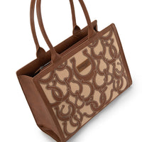 Wrangler Horseshoe Cutout Large Tote Bag