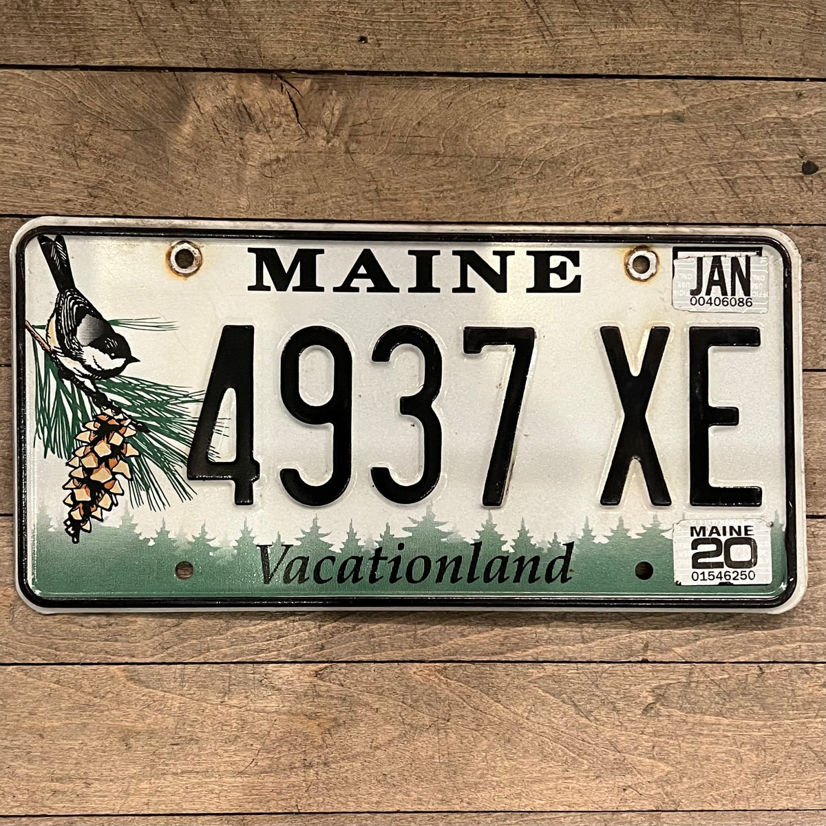 Maine License Plates