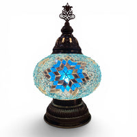 7” Turkish Table Lamp Turquoise