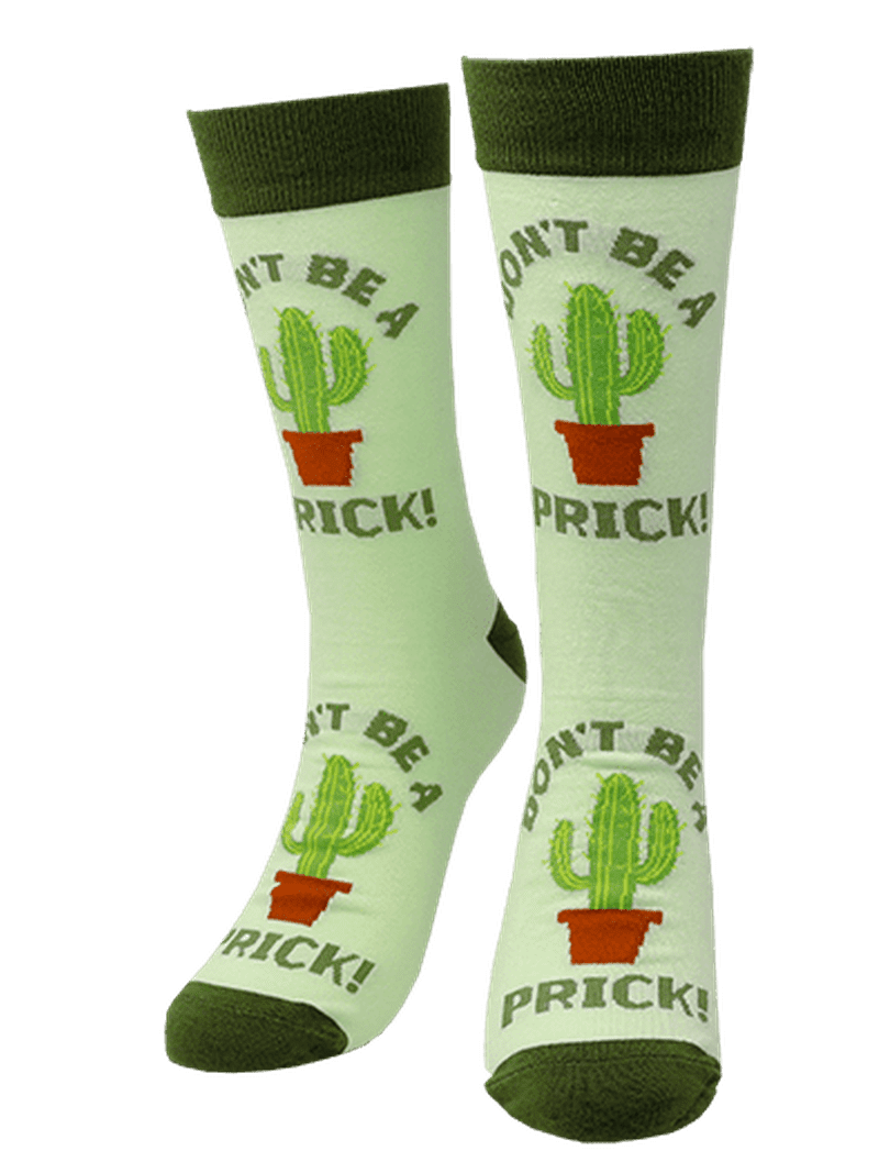 Don’t Be A Prick Lone Rock Knit Socks