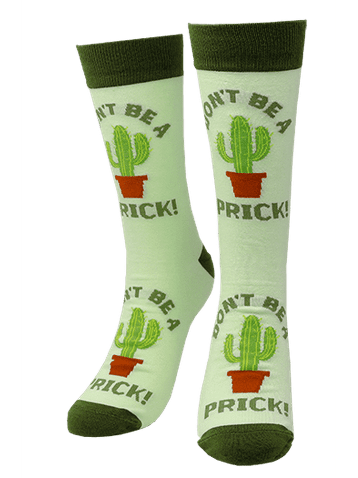 Don’t Be A Prick Lone Rock Knit Socks