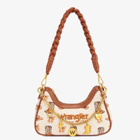 Wrangler Rodeo Icons Braided Handle Shoulder Bag