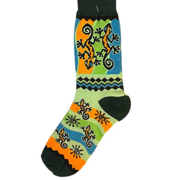 Green Gecko Socks