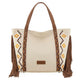 Wrangler Aztec Embroidered Large Tote Bag