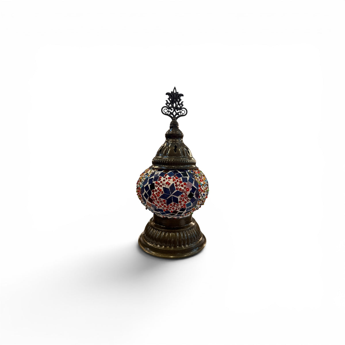 3” Turkish Table Lamp Multicolor