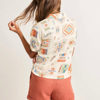 Women's Pendleton Short-Sleeve Harlow Linen Shirt