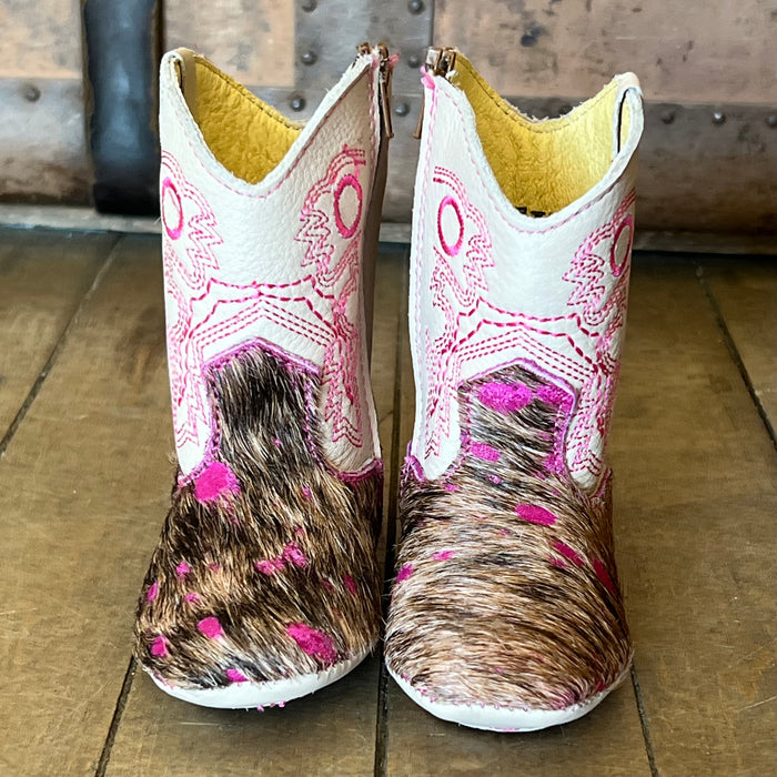Infant Cowgirl Boots Fuchsia