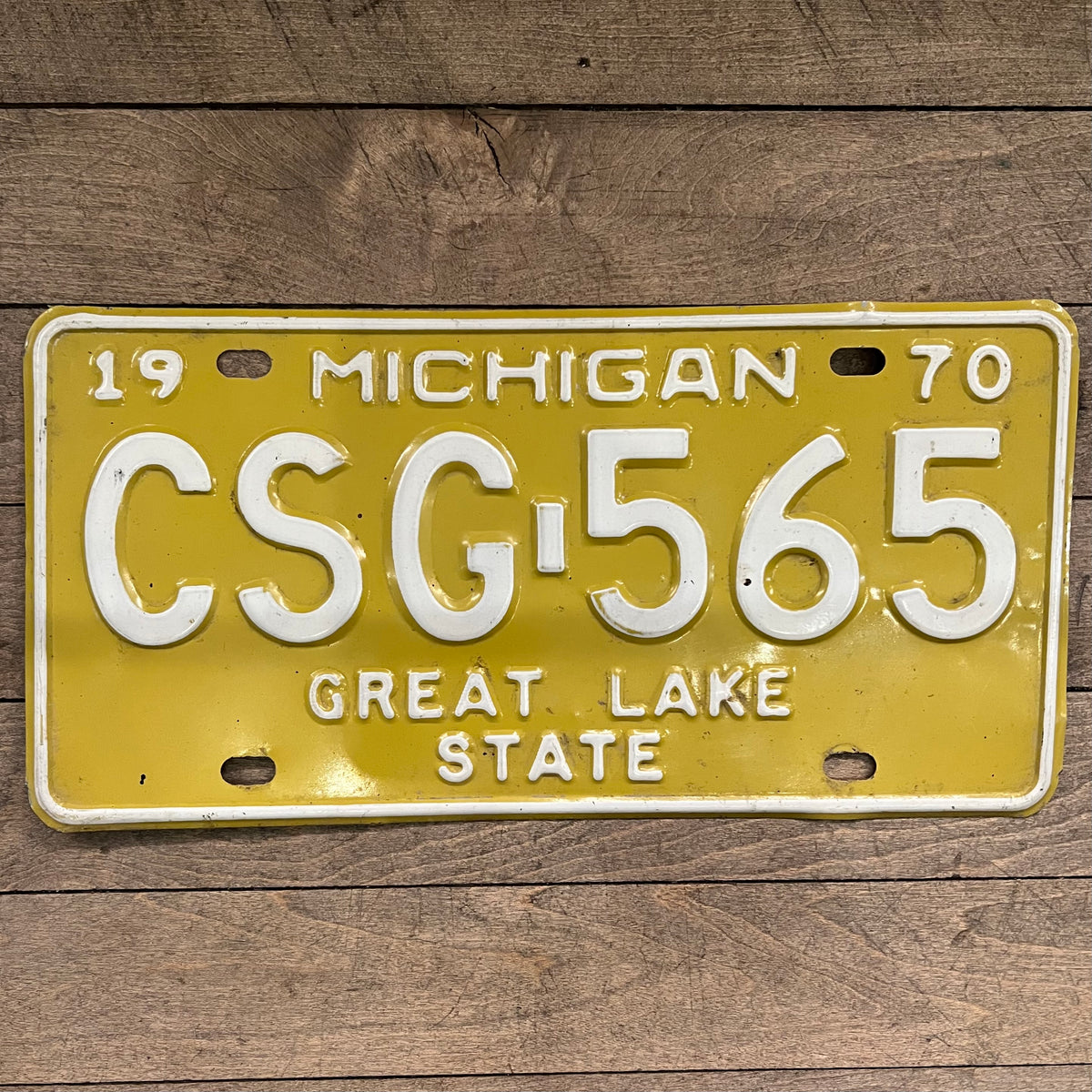 Michigan License Plates