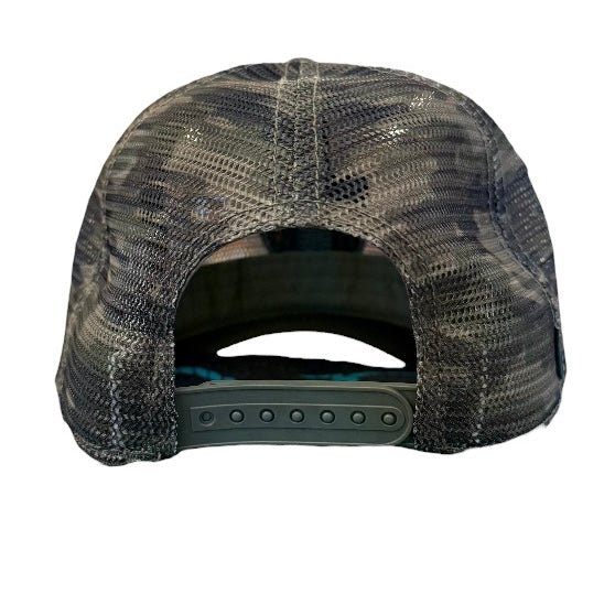 Camo Green 1864 Prescott Arizona Bronc Baseball Hat