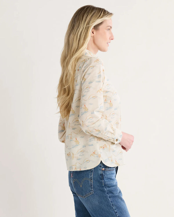 WOMEN'S PENDLETON WINONA PUFF-SLEEVE SHIRT