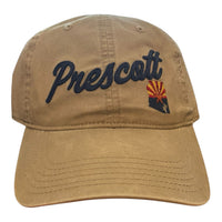 Khaki State Flag W/Prescott Hat