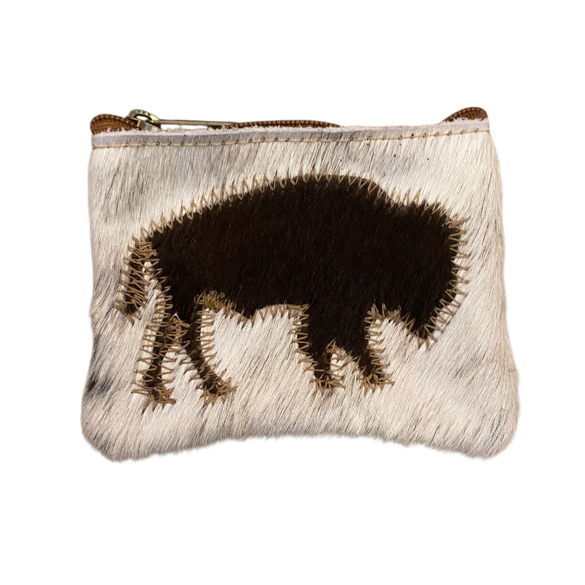 Cowhide Coin Purse