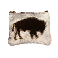 Cowhide Coin Purse