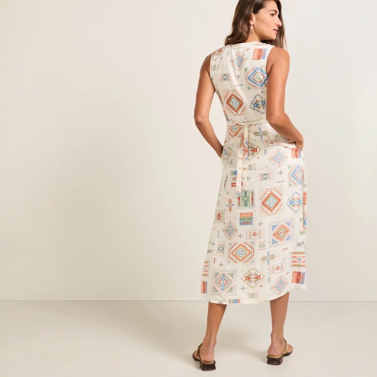 Women's Pendleton Lana Sleevless Linen Dress