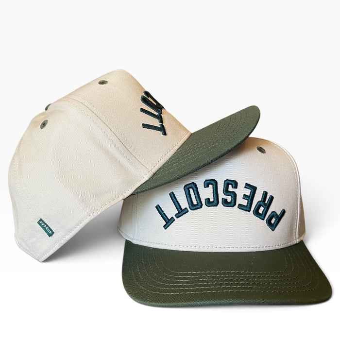 Upside Down Prescott Stone/Brown Baseball Cap