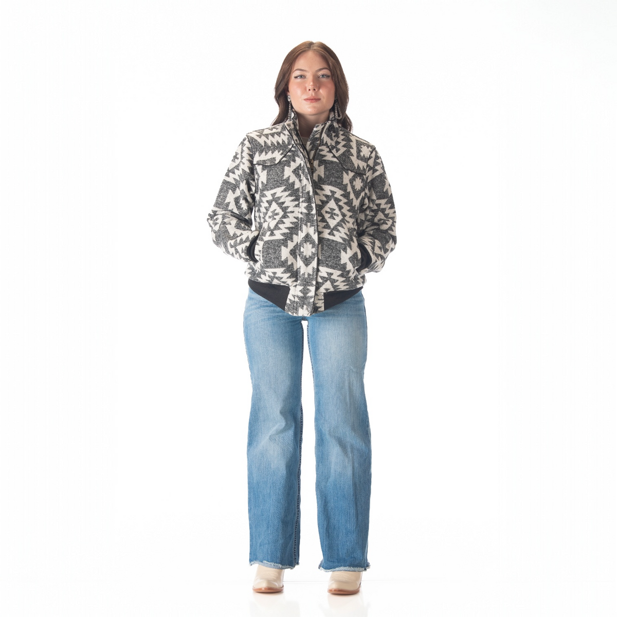 Women’s Scully Southwest Bomber Style Jacket