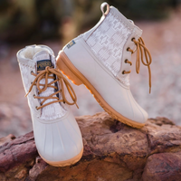 Pendleton Women’s Classic Harding Print Duck SRT in Taupe