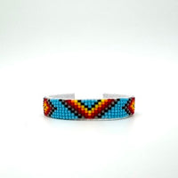 Thin Navajo Made Beaded Bracelet