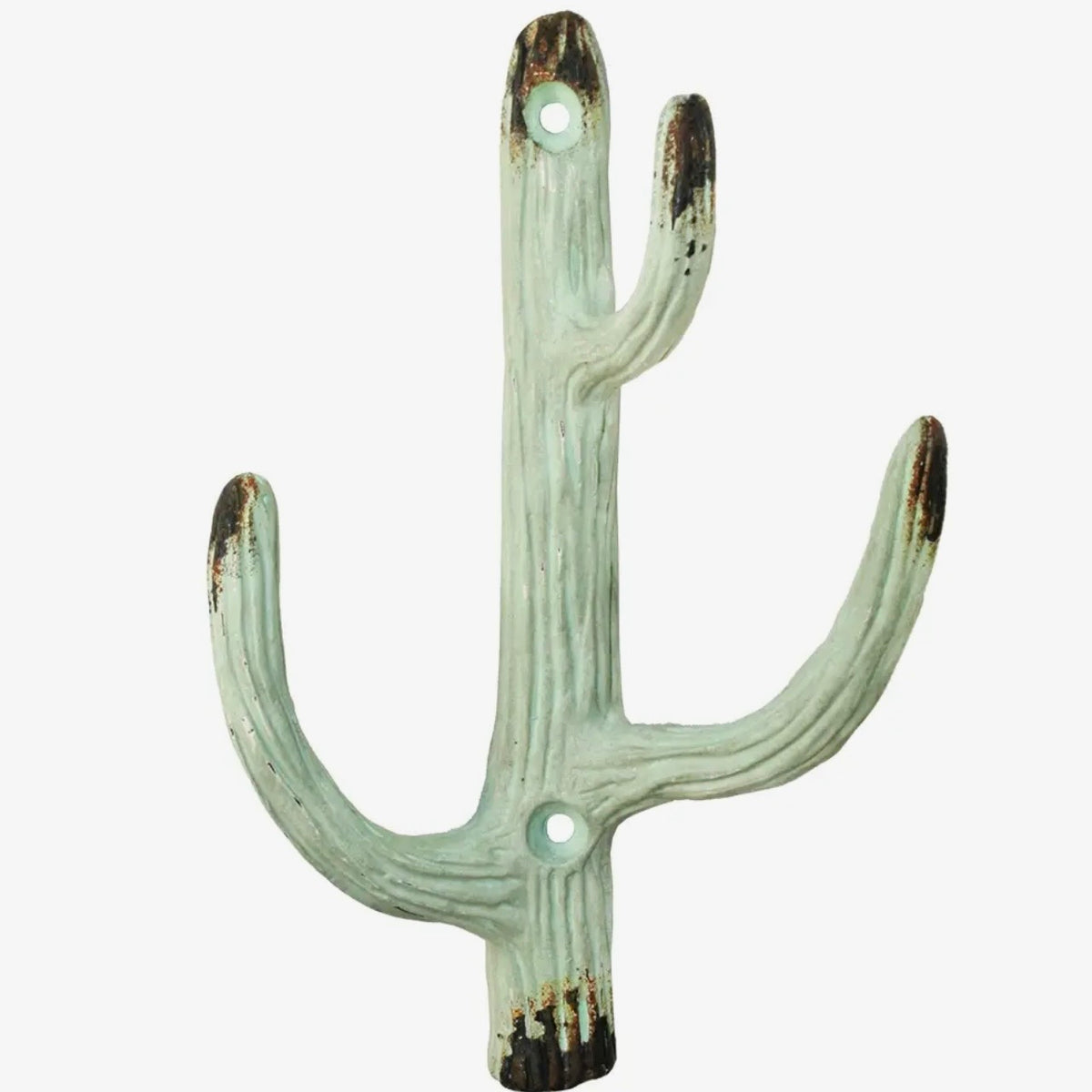 Saguaro Cactus Antique Wall Hook