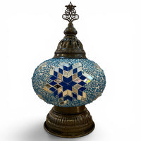 7” Turkish Table Lamp Turquoise