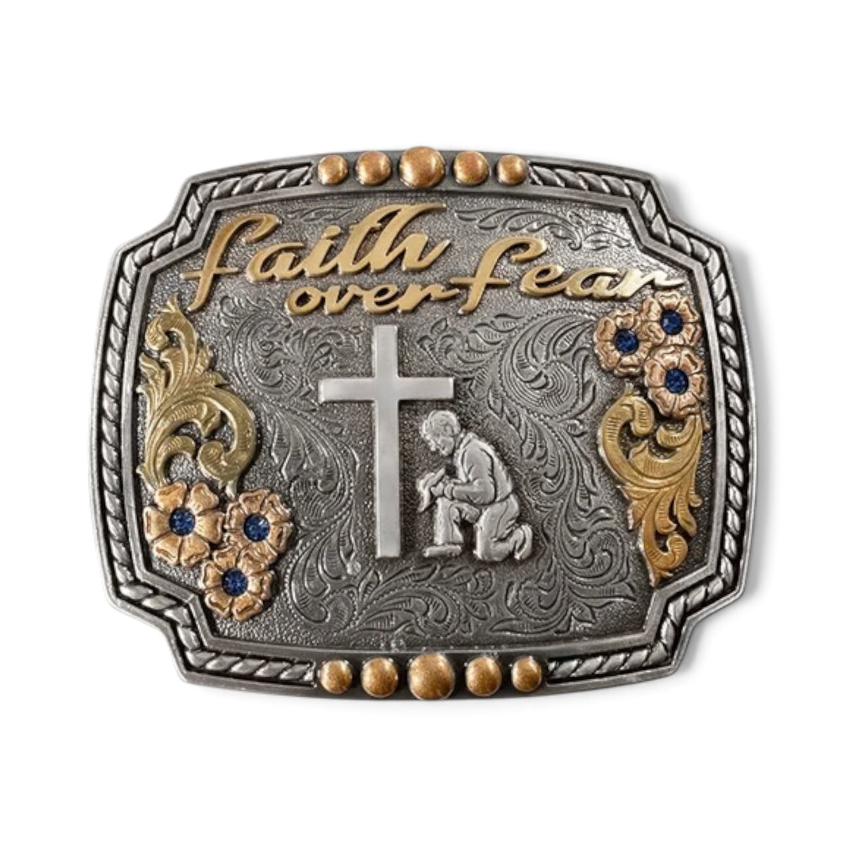 ‘Faith Over Fear’ Buckle