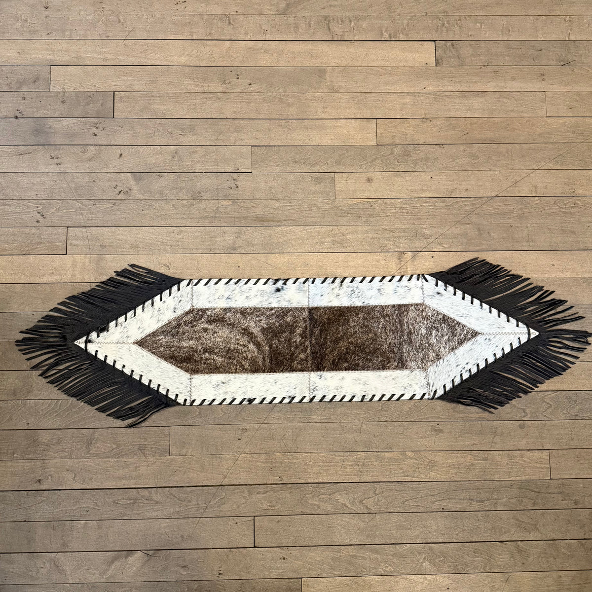 Small Cowhide Table Runners - Plain