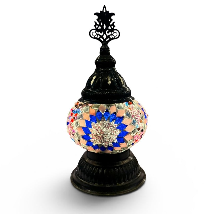 3” Turkish Table Lamp Purple