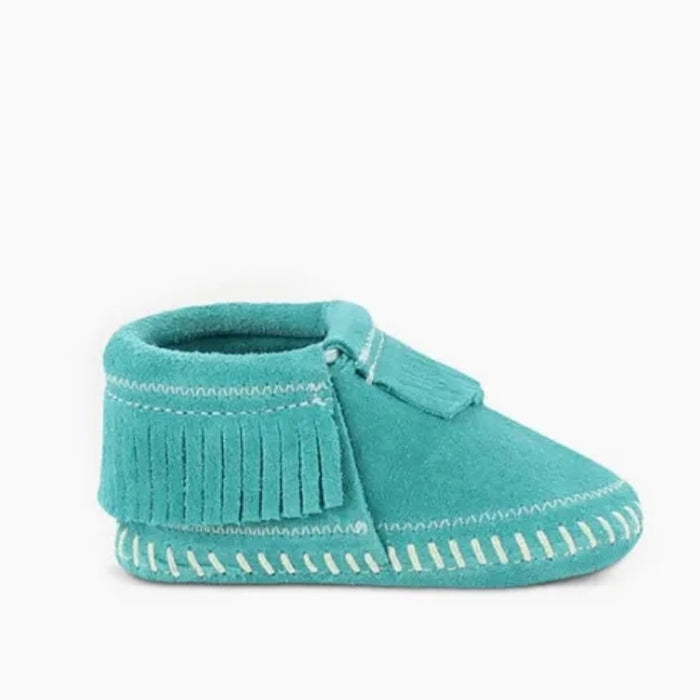 Infant Minnetonka TurquoiseRiley Bootie