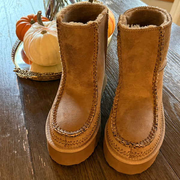 Alaska Platform Ankle Boot