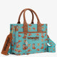 Wrangler Rodeo Icons Canvas Tote Bag