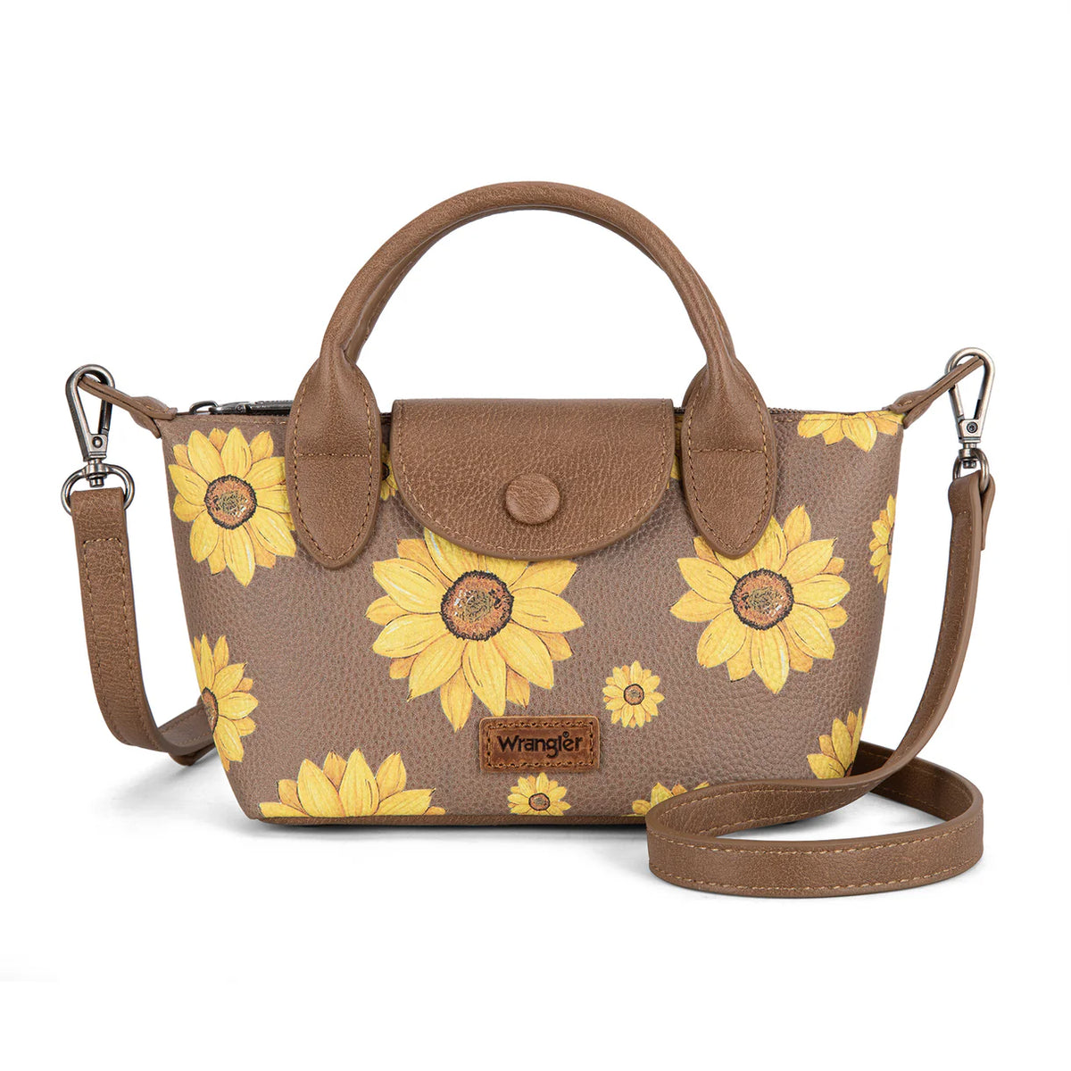 Wrangler Sunflower Print Mini Crossbody Bag