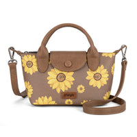 Wrangler Sunflower Print Mini Crossbody Bag