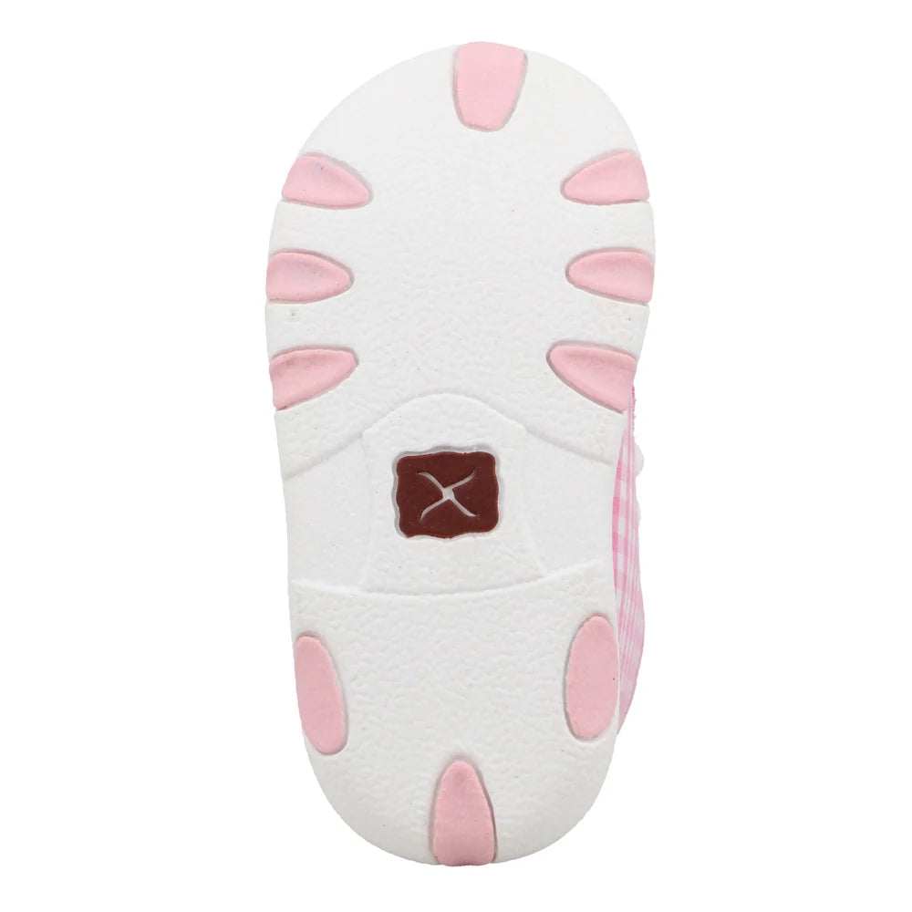 Infant’s Chukka Driving Moc - Pink & White